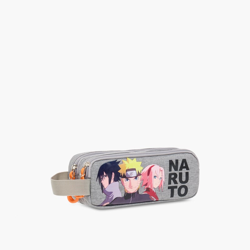 Naruto-Pencil Case-Uzumaki- (300D Cationic Fabric) Grey \ 61X39X28 - Image 2
